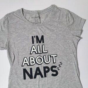 I'm All About Naps Graphic T-Shirt